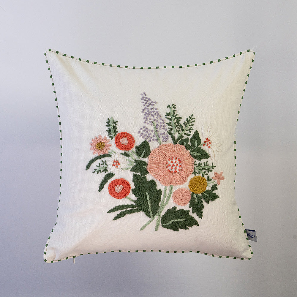Petal Paradise Cushion Cover