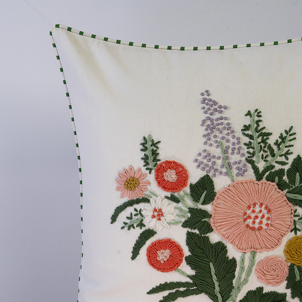 Petal Paradise Cushion Cover