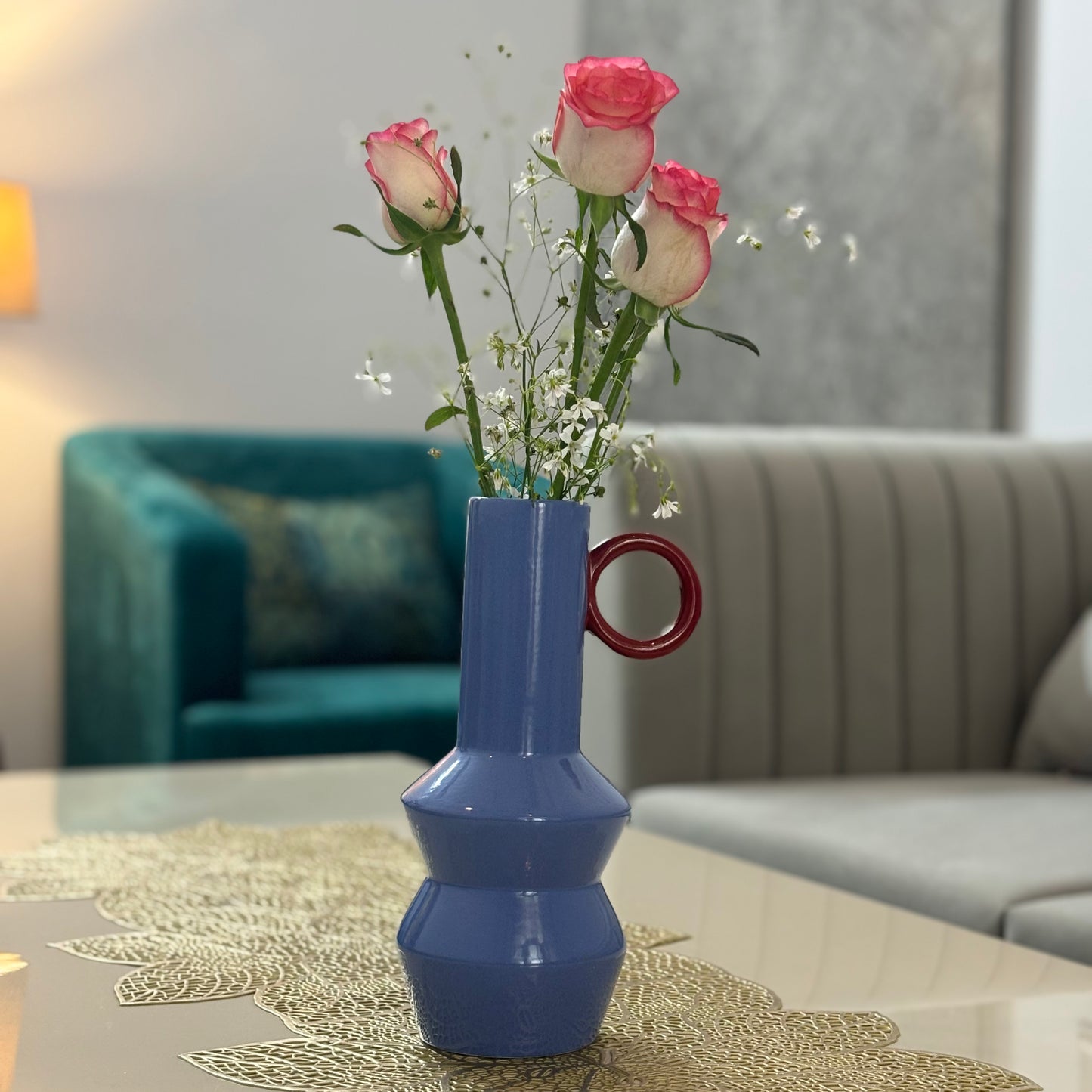 Vibrant Spectrum Flower Vase