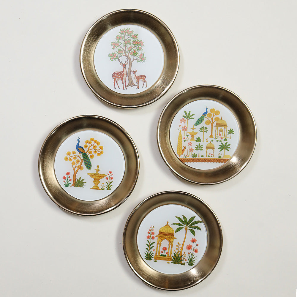 Majestic Gardens Coaster Set