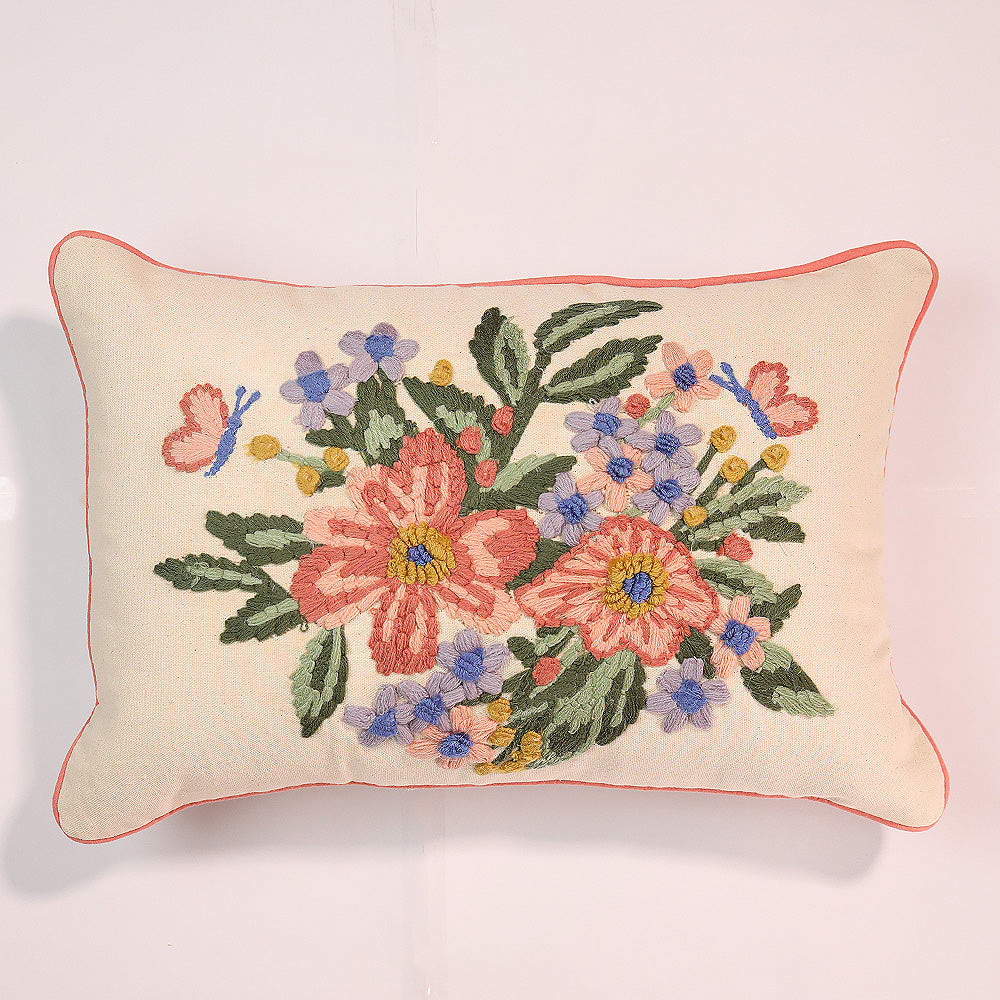 Symphony of Flowers Cushion Cover