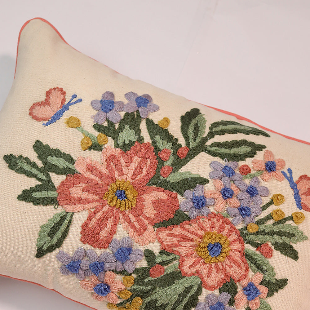 Symphony of Flowers Cushion Cover