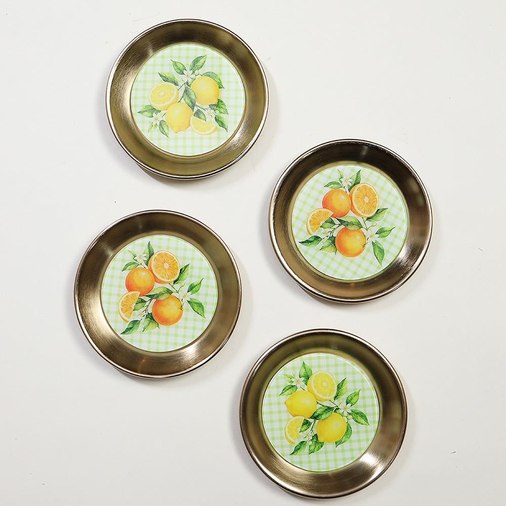 The Citrus Grove Coaster Set