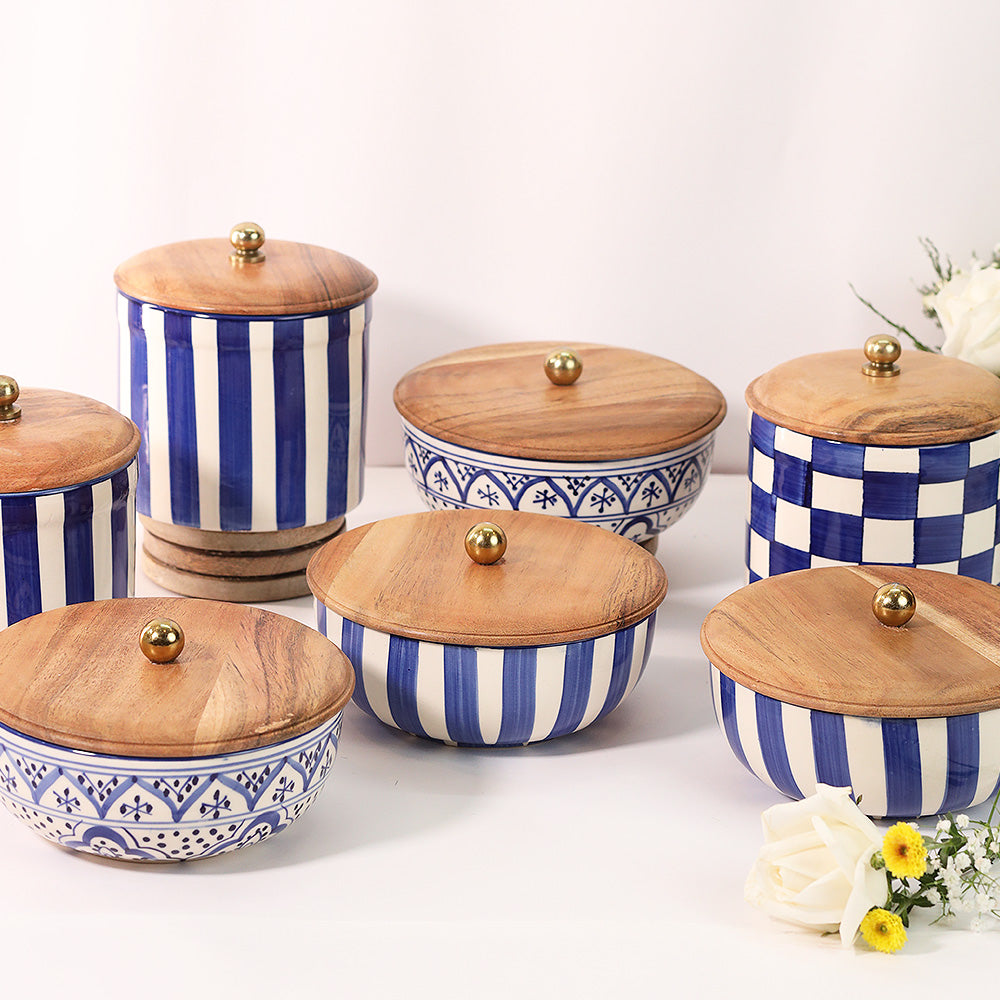Coastal Stripes Bowl