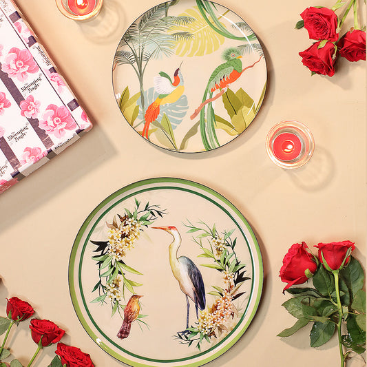 Exotic Greens Set of 2 Wallplates