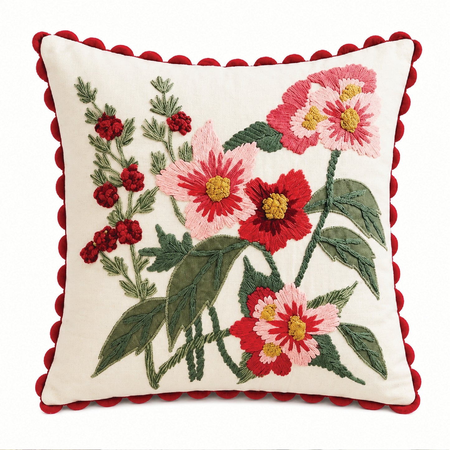 Rosewood Red Cushion Cover