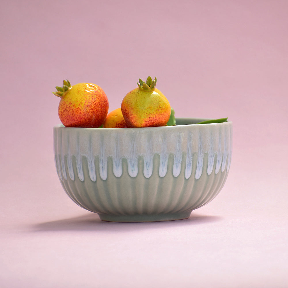 Glossy Green Bowl