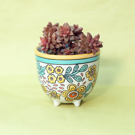 Bright Sunfloral Planter