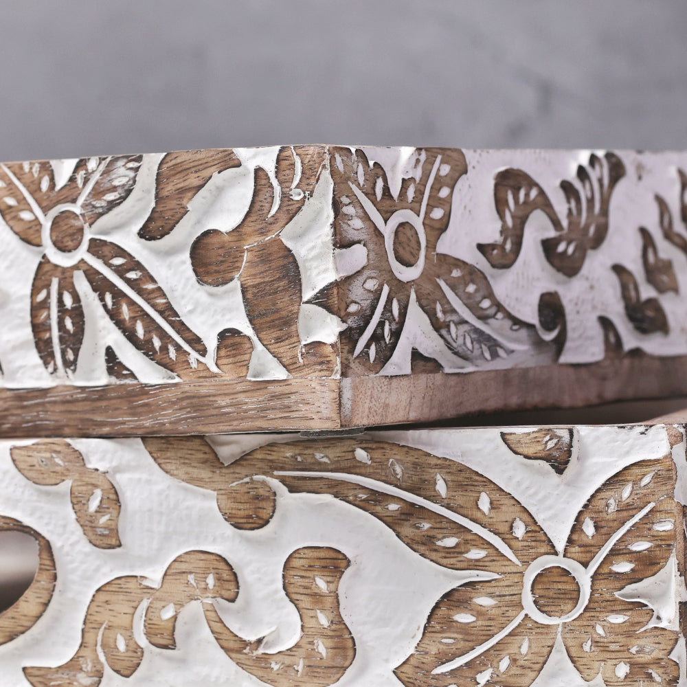 Garden Galleria Burnt Wood Tray