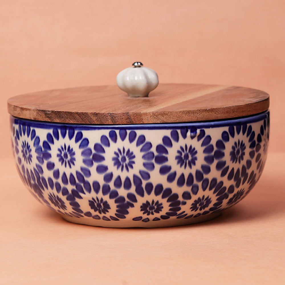 Greek Blue And White Bowl