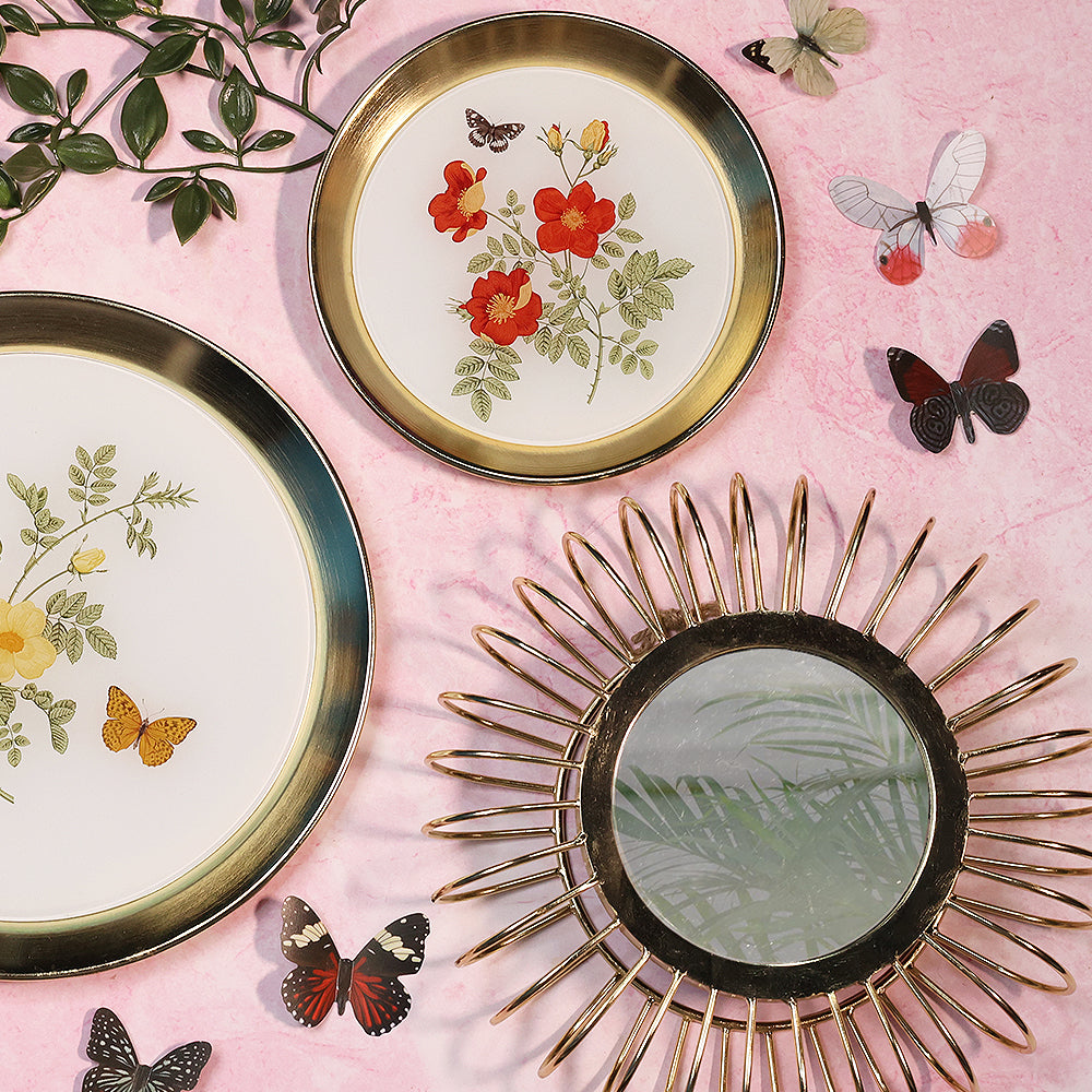 Yondering Coral Wall Plate