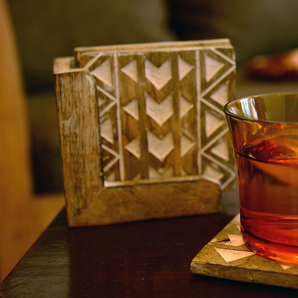 Prismatic Antique Coaster