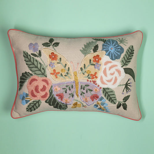 Fluttering Beauty Cushion Cover