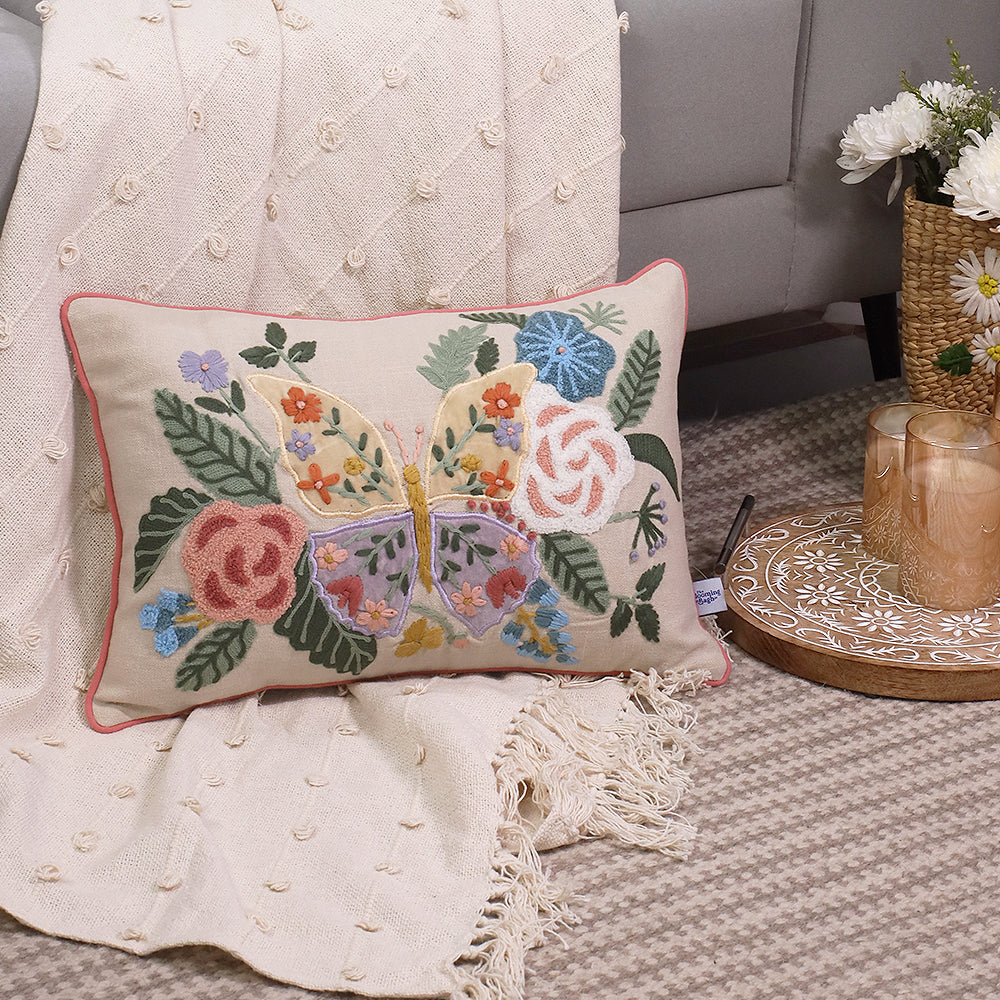 Fluttering Beauty Cushion Cover