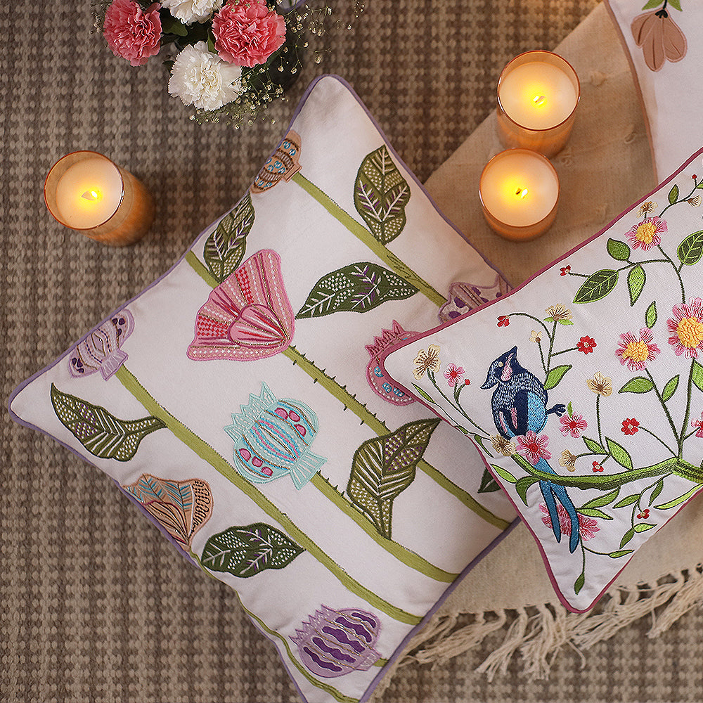 Garden Delight Cushion Cover