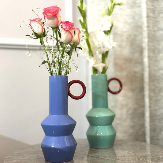 Vibrant Spectrum Flower Vase