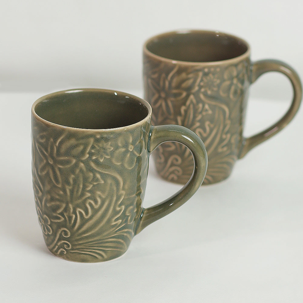 Leafy Latte Coffee Mug