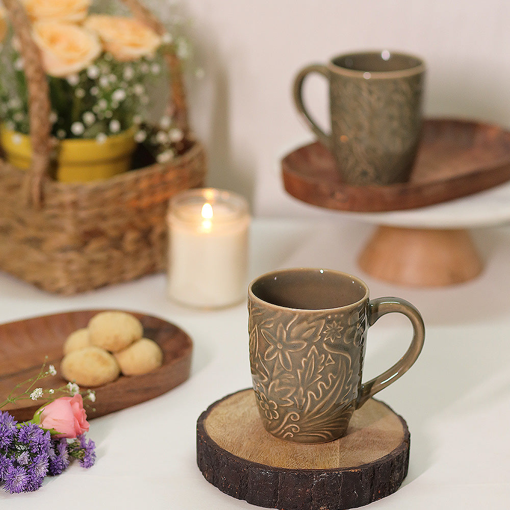 Leafy Latte Coffee Mug