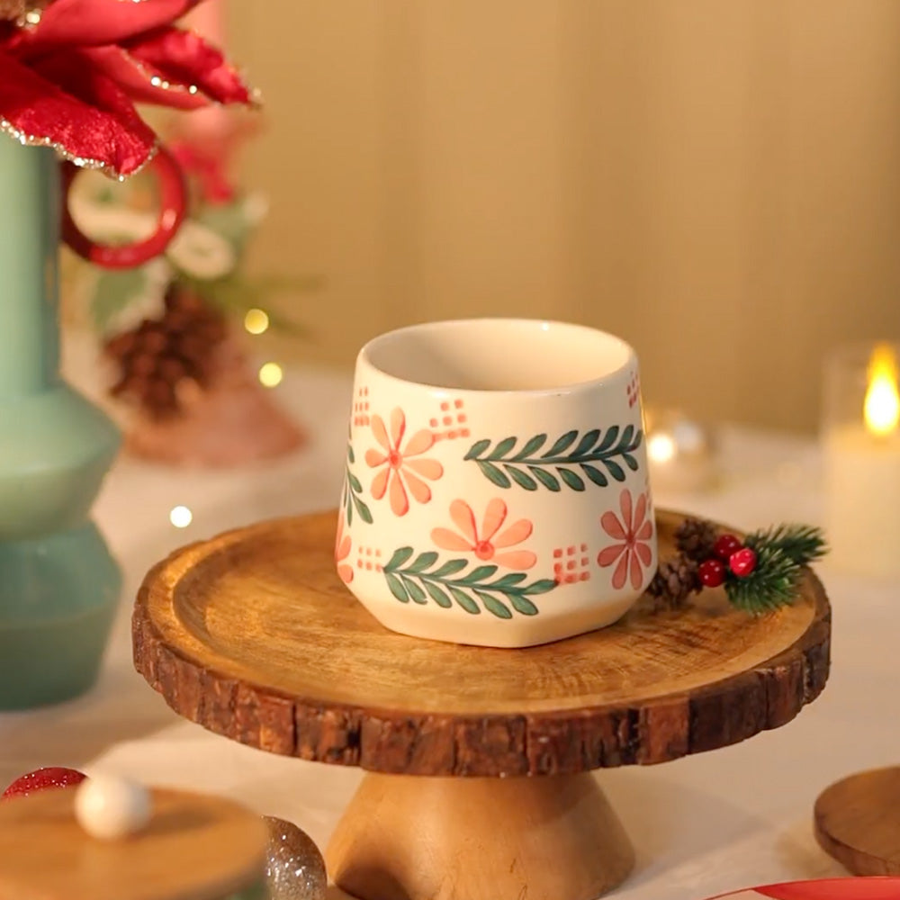 Ruby Fern Storage Jar