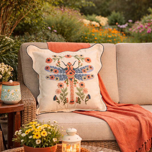 Dragonfly Drift Cushion Cover