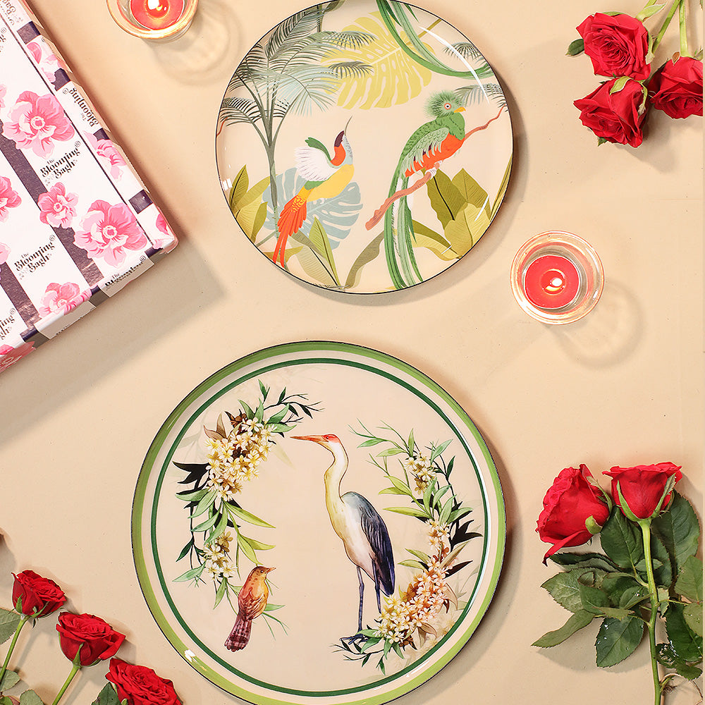 Exotic Greens Set of 2 Wallplates