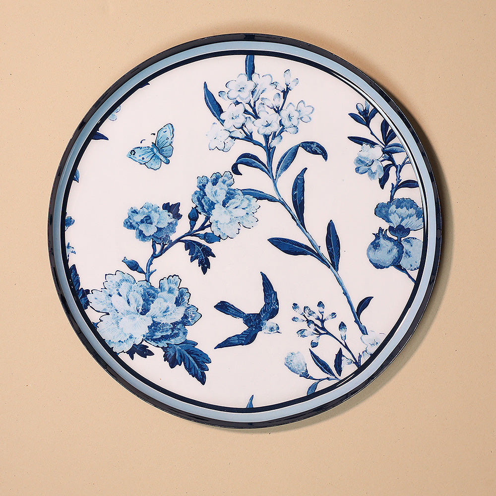 Blue Blossom Set Of 2 Wallplates