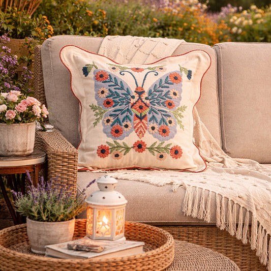Whimsy Flutters Cushion Cover