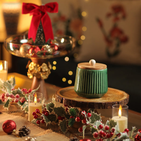 Forest Whisper Storage Jar