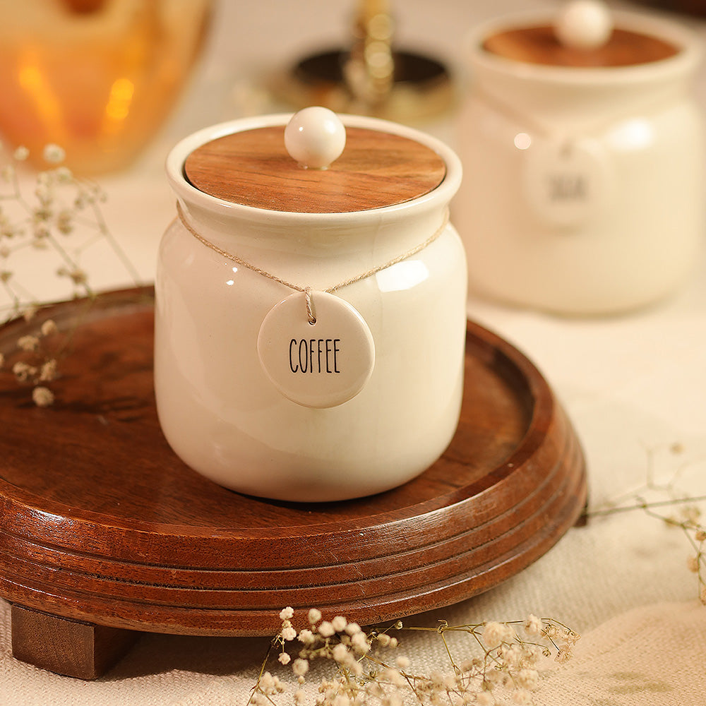 Creamy lutiya coffee jar