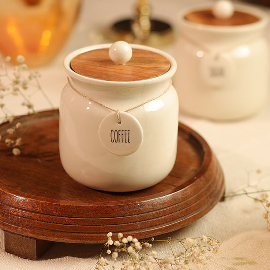 Creamy lutiya coffee jar