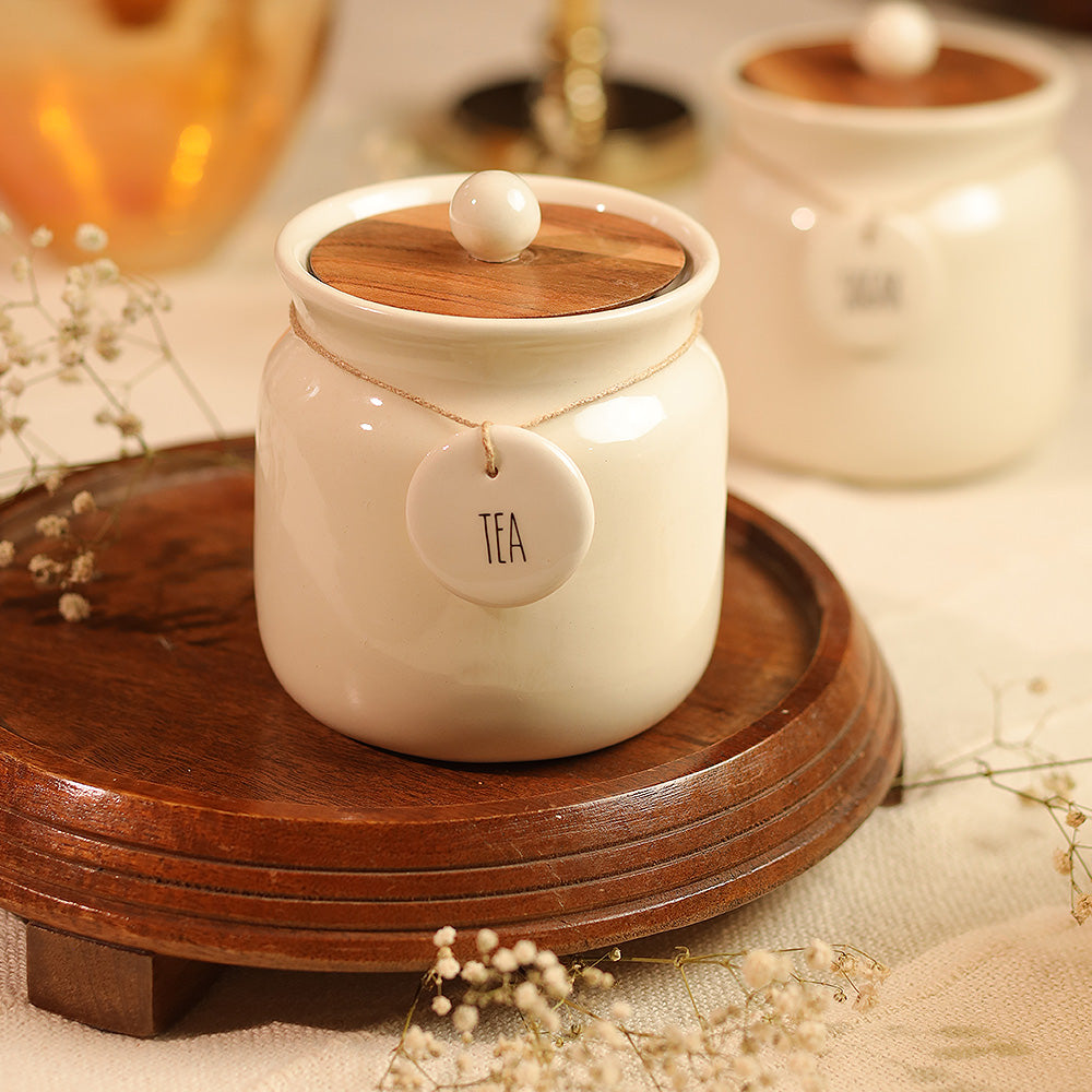 Creamy Lutiya Tea Jar