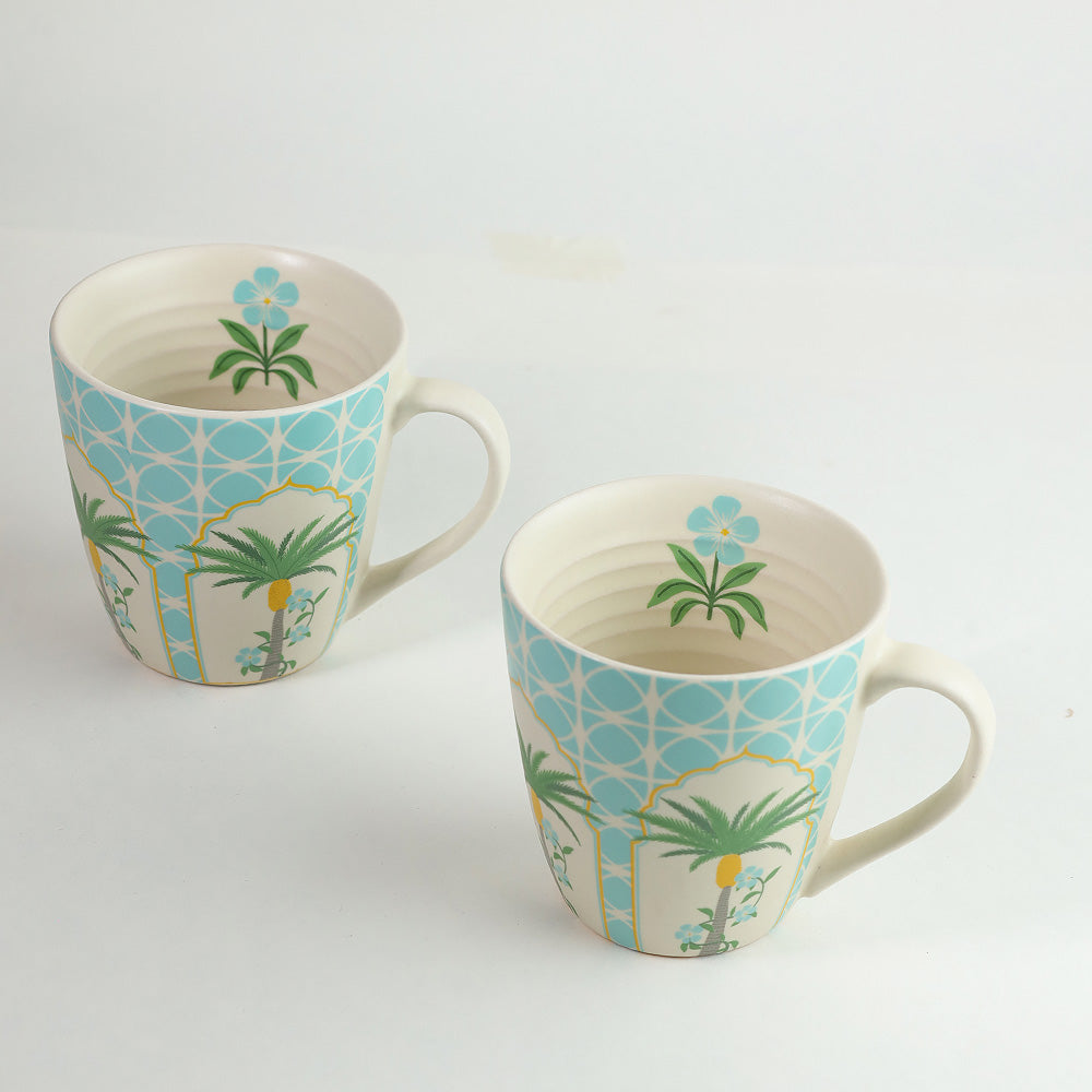 Palace palm coffee mug