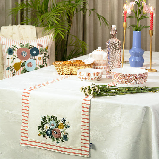 Blossom Cluster Table Runner