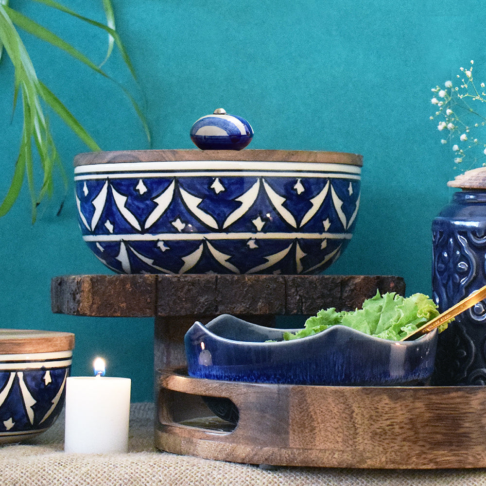 Majestic Serving Bowl With Lid- Set of 2