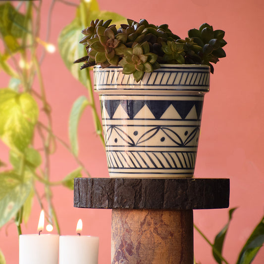 Greek Geometric Planter