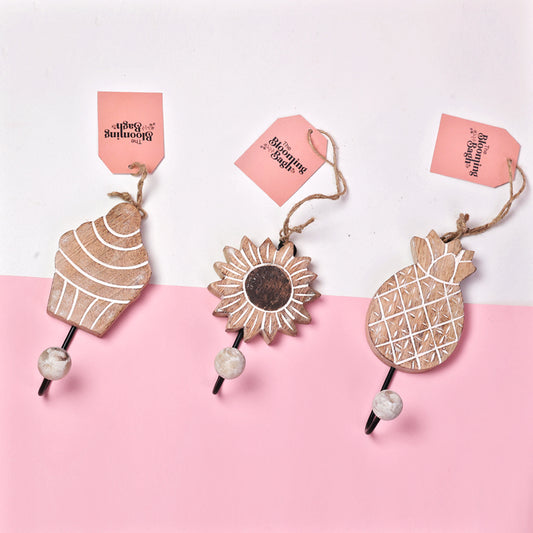 Hoo-ked Onto These Wall Hooks- Set of 3
