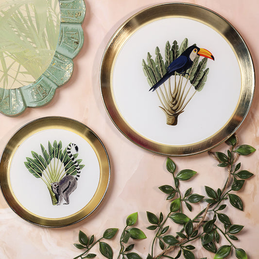 Jungle Pelican Wall Plate