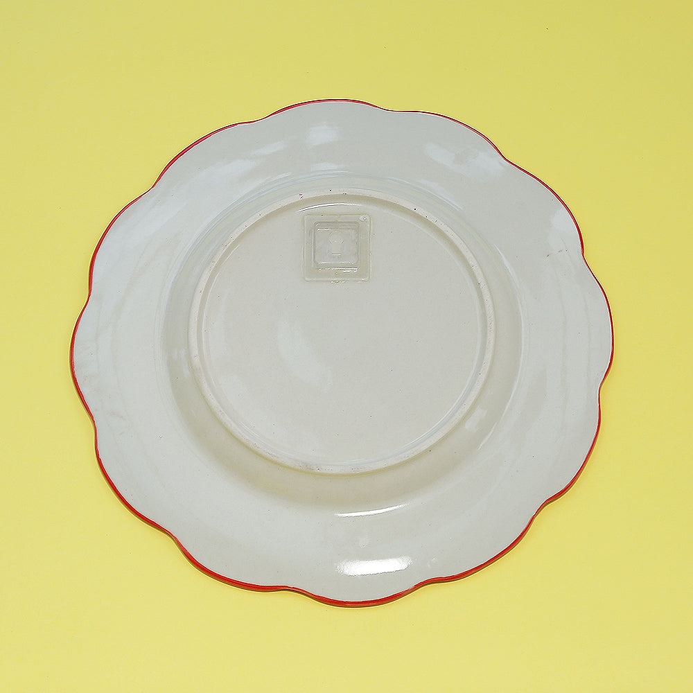 Keep Going Floral Wall Plate