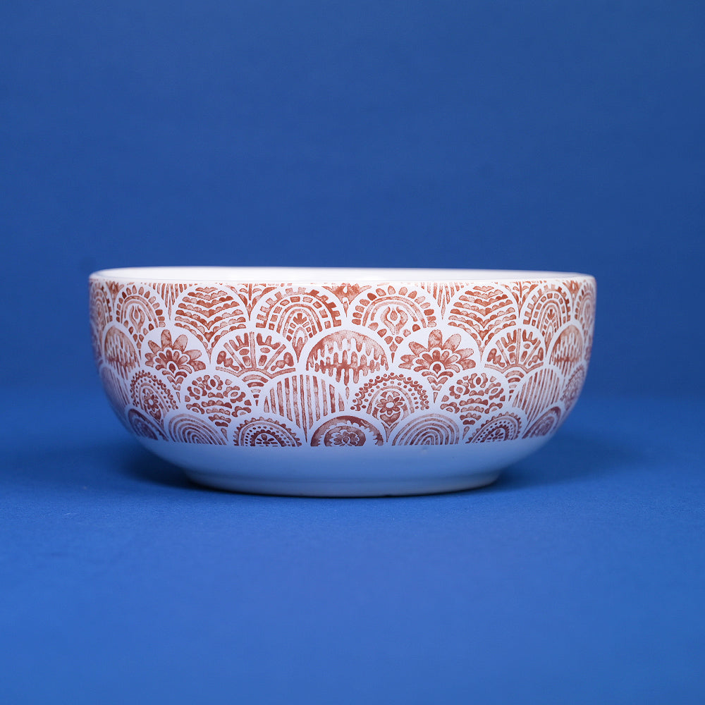 Decaled Serving Bowl- Set of 2