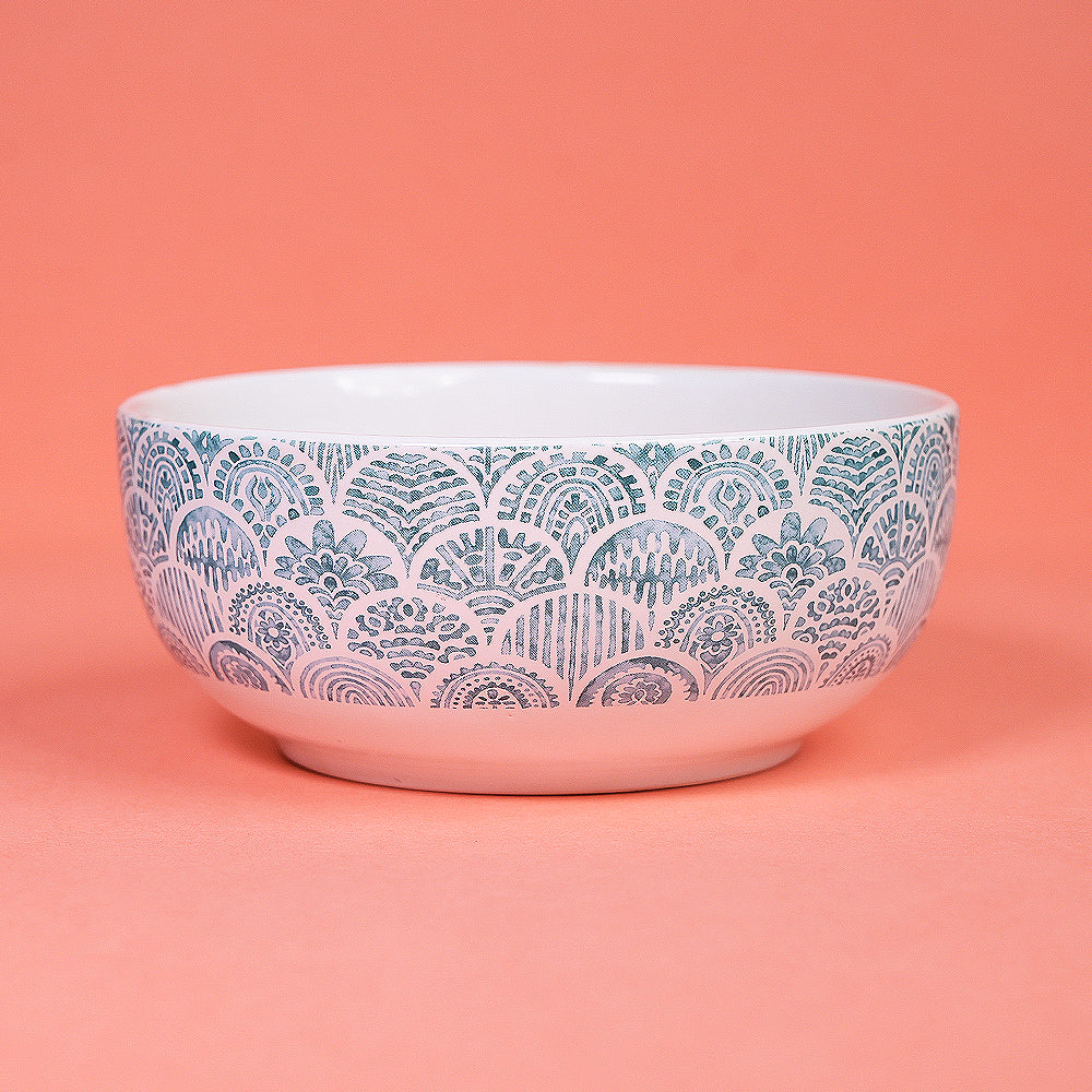 Decaled Serving Bowl- Set of 2