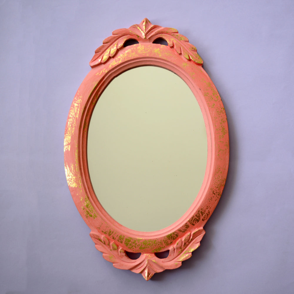 Coral Catfish Antique Mirror Frame