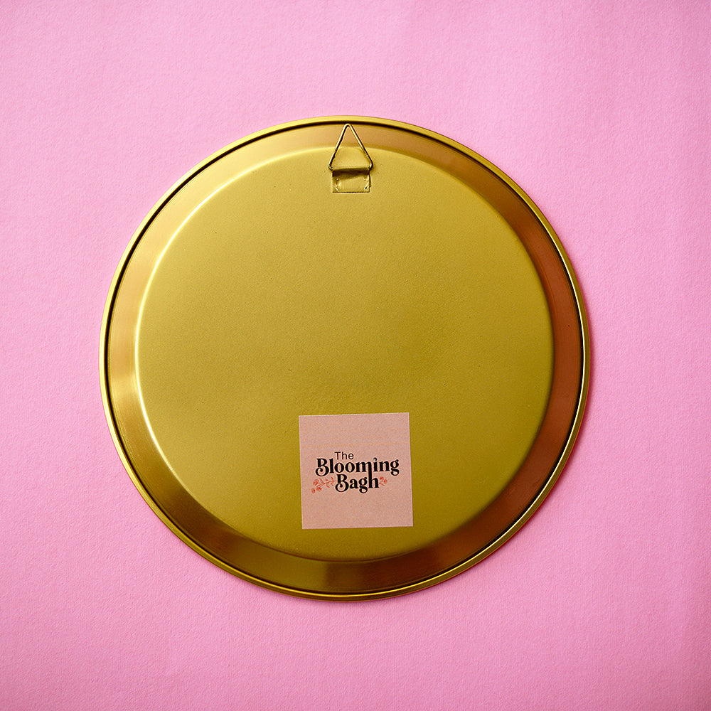 Multicolour Hydrangeas Wall Plate- Set of 2